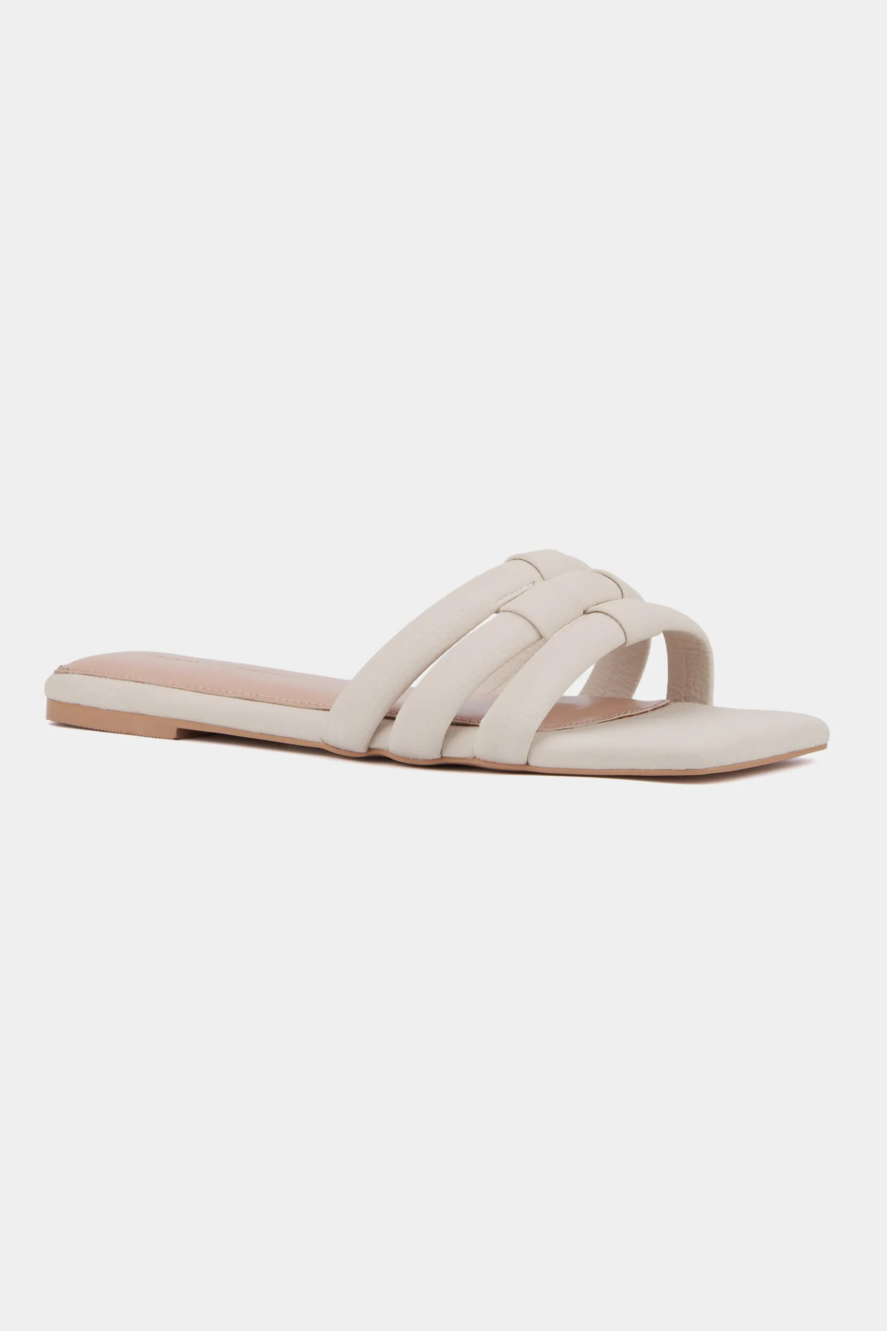 Women's Gaiana Flat Sandal - Wide Width Slide Sandals