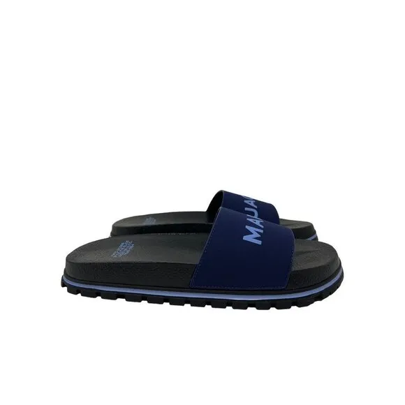 Women's Marc Jacobs The Slide Sandals Navy New With Box