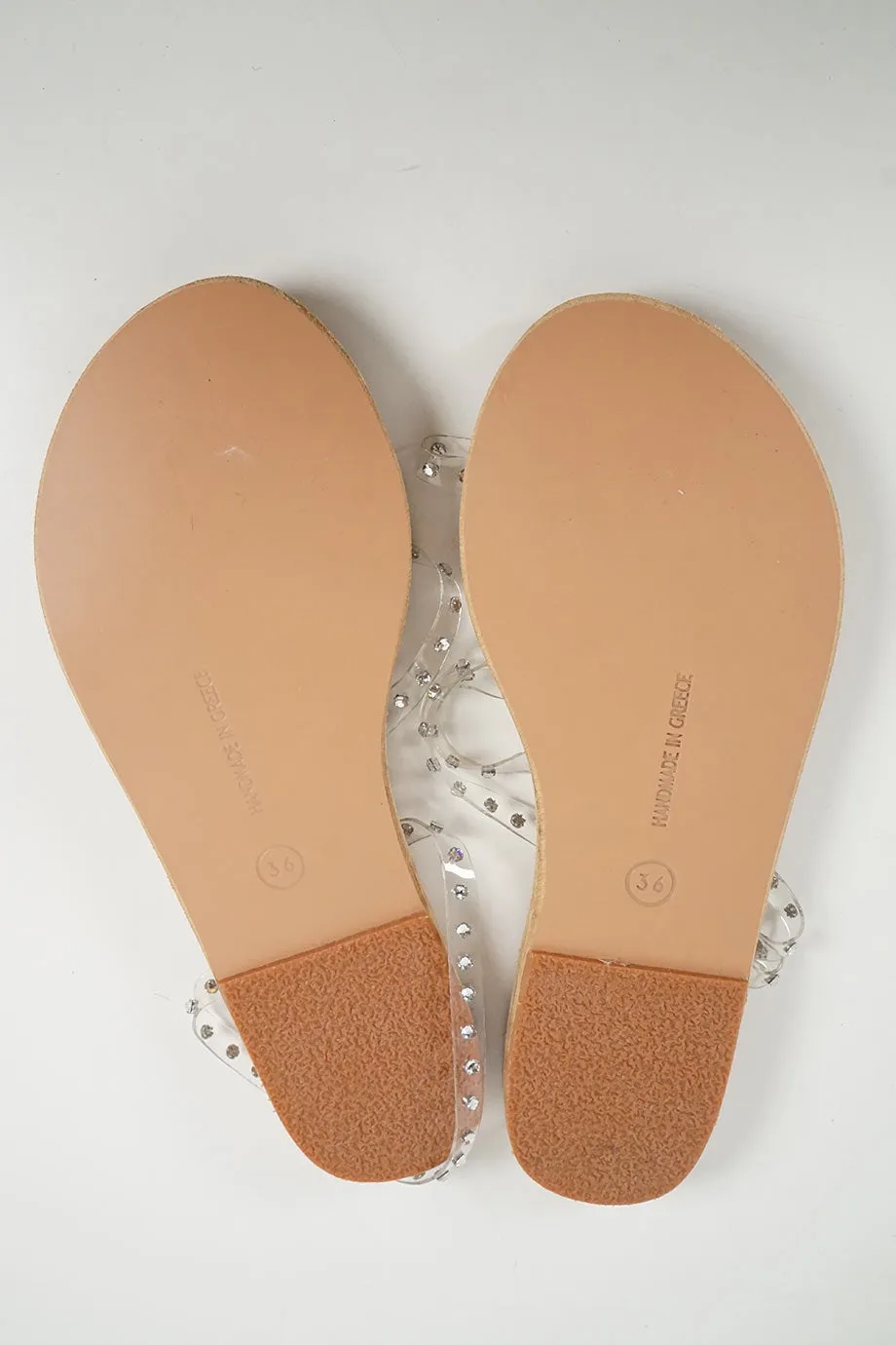 [WS5400] Ancient Greek Sandals | Flat sandals
